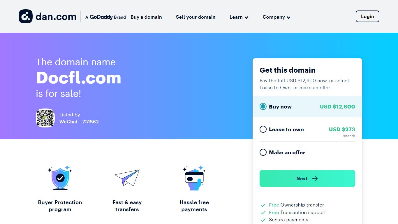 The domain name Docfl.com is for sale | Dan.com